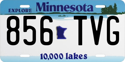 MN license plate 856TVG