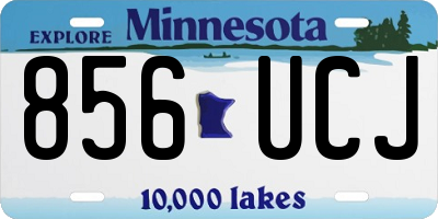 MN license plate 856UCJ