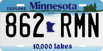 MN license plate 862RMN