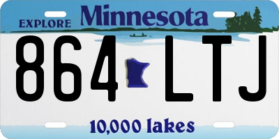 MN license plate 864LTJ