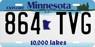 MN license plate 864TVG