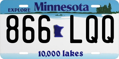 MN license plate 866LQQ