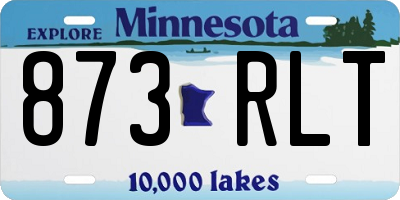 MN license plate 873RLT