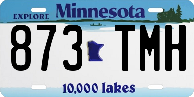 MN license plate 873TMH