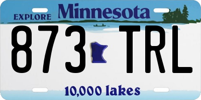 MN license plate 873TRL