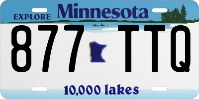 MN license plate 877TTQ