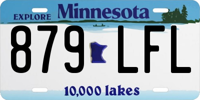 MN license plate 879LFL