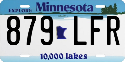 MN license plate 879LFR