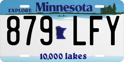 MN license plate 879LFY