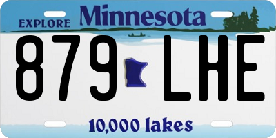 MN license plate 879LHE