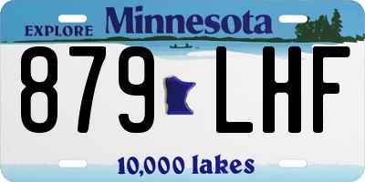 MN license plate 879LHF