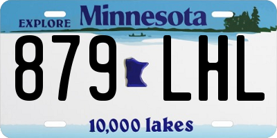 MN license plate 879LHL