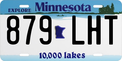 MN license plate 879LHT