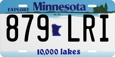 MN license plate 879LRI