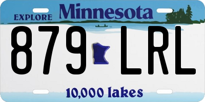 MN license plate 879LRL