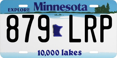 MN license plate 879LRP