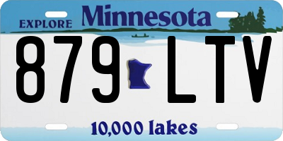 MN license plate 879LTV