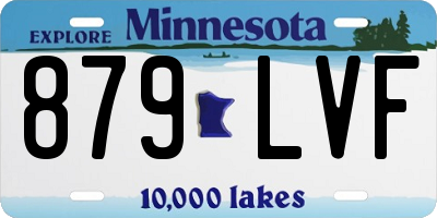 MN license plate 879LVF