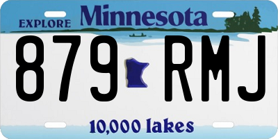 MN license plate 879RMJ