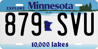 MN license plate 879SVU