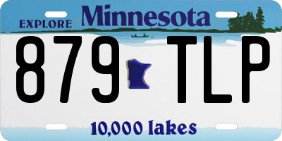 MN license plate 879TLP