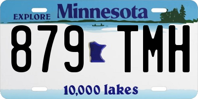MN license plate 879TMH