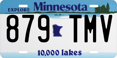 MN license plate 879TMV