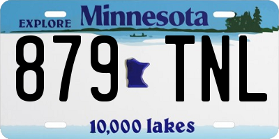 MN license plate 879TNL