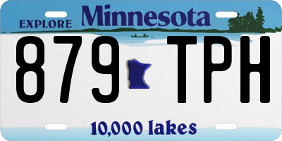 MN license plate 879TPH