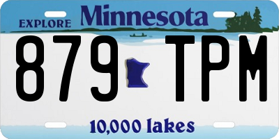 MN license plate 879TPM
