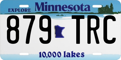 MN license plate 879TRC