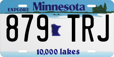 MN license plate 879TRJ