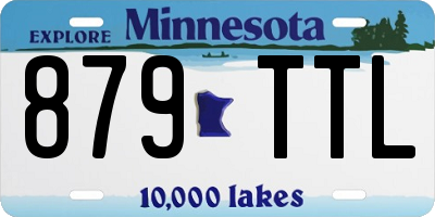 MN license plate 879TTL