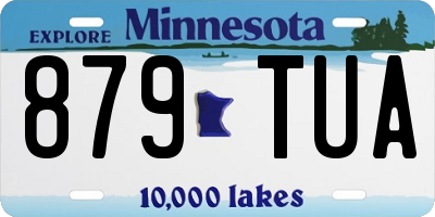 MN license plate 879TUA