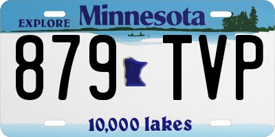 MN license plate 879TVP