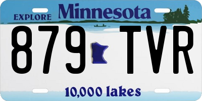 MN license plate 879TVR