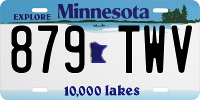 MN license plate 879TWV