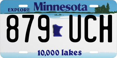 MN license plate 879UCH