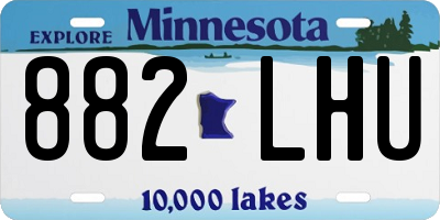 MN license plate 882LHU