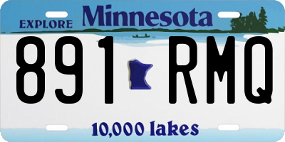 MN license plate 891RMQ