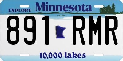MN license plate 891RMR