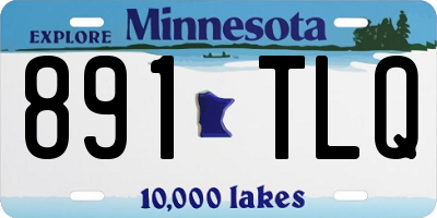 MN license plate 891TLQ
