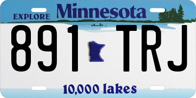 MN license plate 891TRJ
