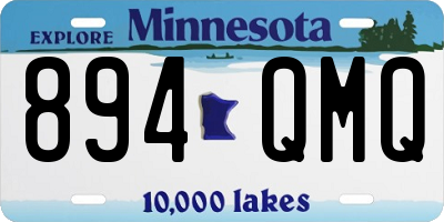 MN license plate 894QMQ