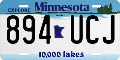 MN license plate 894UCJ