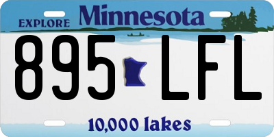 MN license plate 895LFL