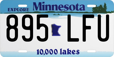 MN license plate 895LFU