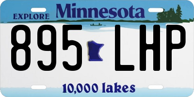 MN license plate 895LHP