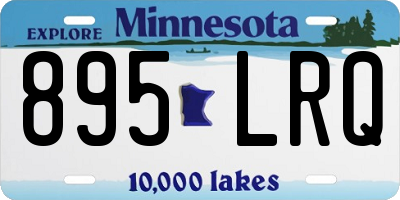 MN license plate 895LRQ
