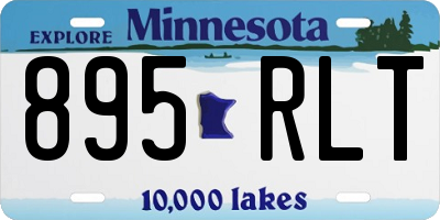 MN license plate 895RLT